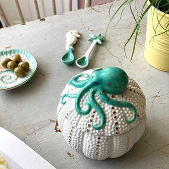 HOUSE OF DISASTER - Coral Octopus Pot