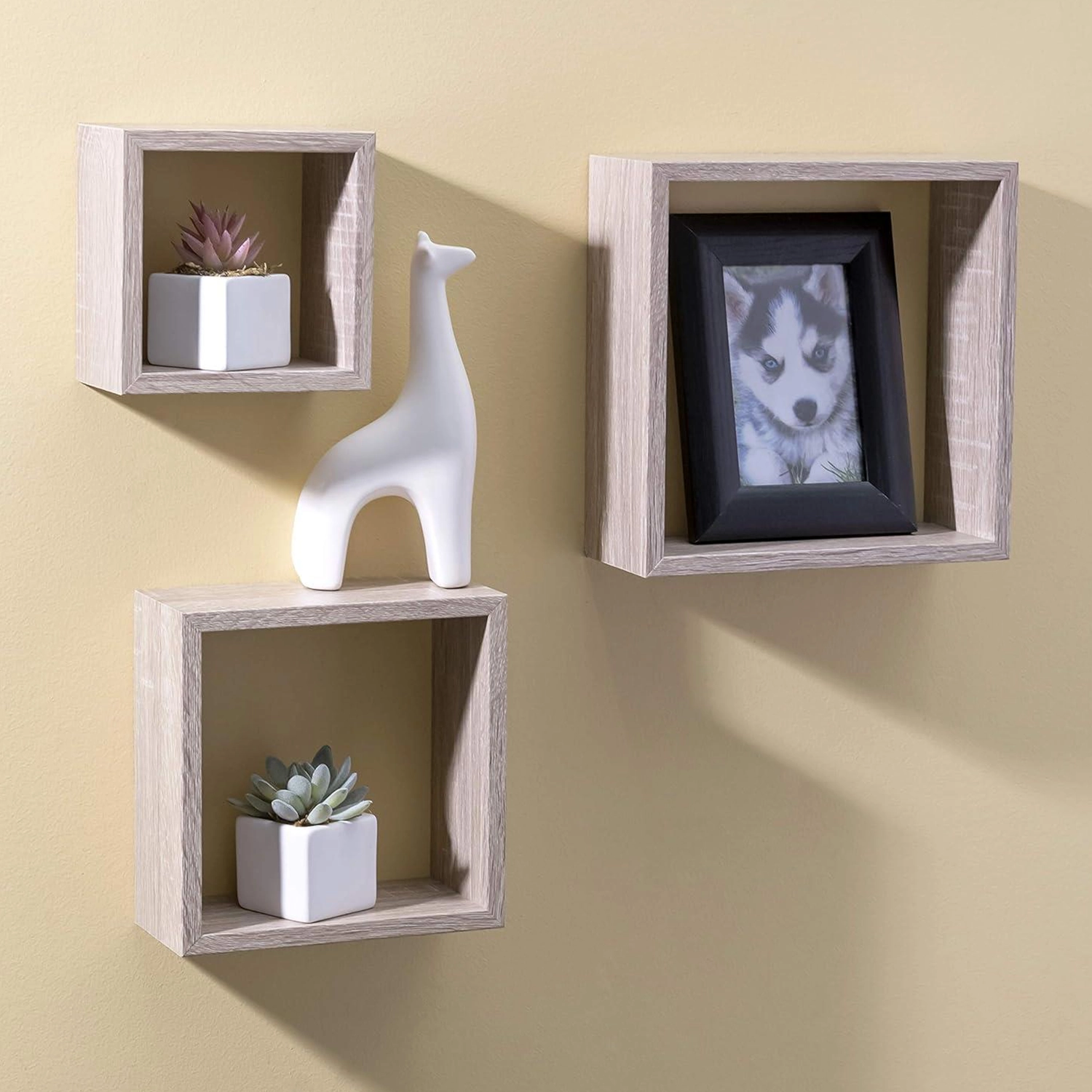 HOME ESSENTIALS - Floating Wall Cubes